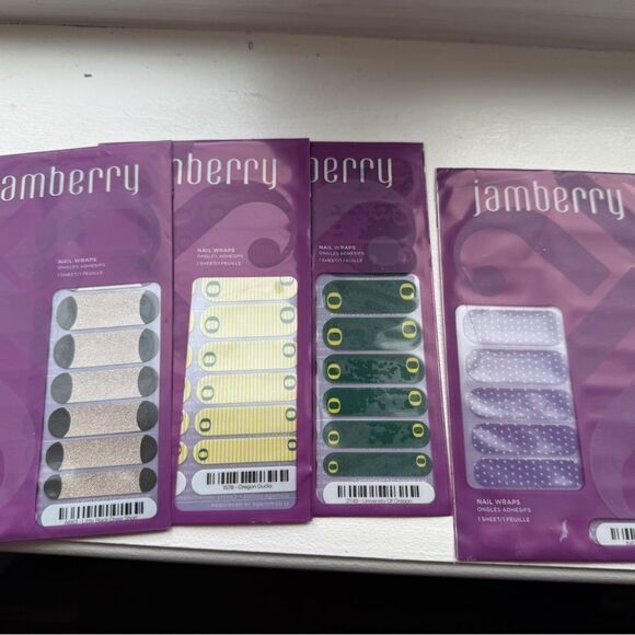 Jamberry Nail Wrap mini heater and set of four wraps NWT - Picture 9 of 15
